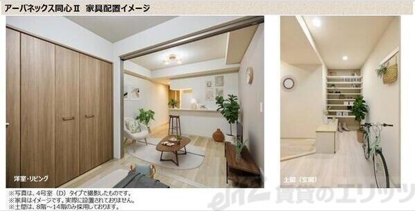 アーバネックス同心IIの物件内観写真